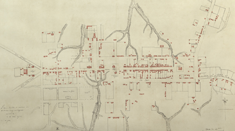 The Frenchman's map