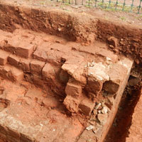 chimney remains
