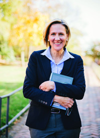 Karin Wulf. (Photo by Leah Kelso)
