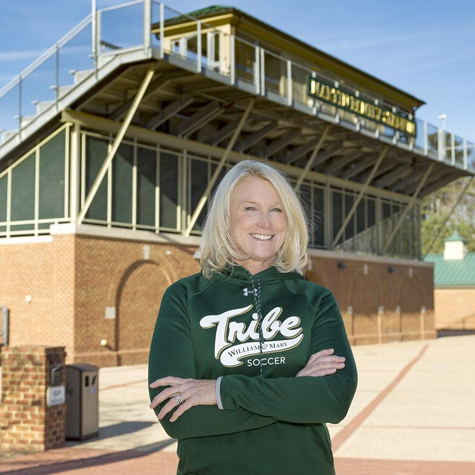 Julie Cunningham Shackford '88 (Tribe Athletics photo)