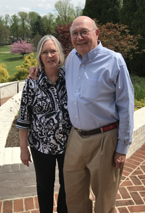 Susan Saulmon Trice '68 and Bob Trice '68