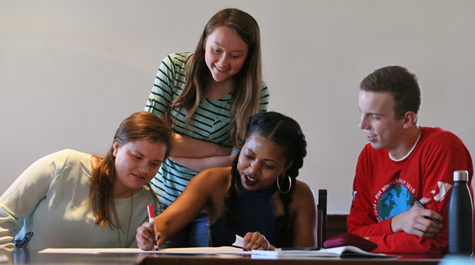In the classroom: