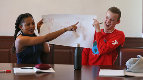 In the classroom:
