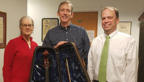 Cello donation