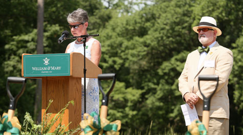 Breaking ground