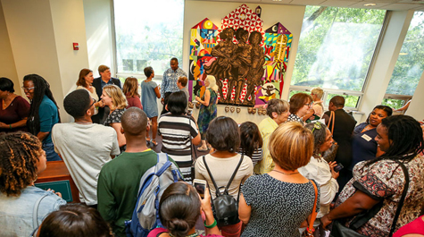 Mural unveiling: