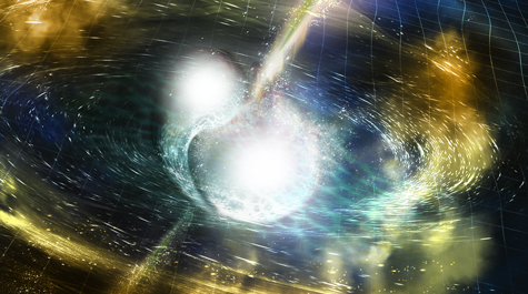 Cosmic collision:
