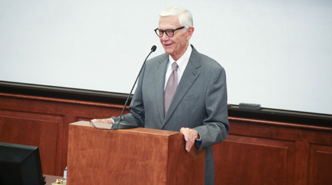 Honoring a leader: