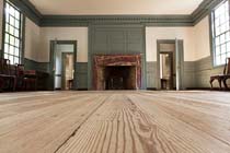 The Apollo Room in the reconstructed Raleigh Tavern (Colonial Williamsburg photo)