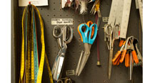 The costume shop at Phi Beta Kappa Memorial Hall. (Photo by Stephen Salpukas)