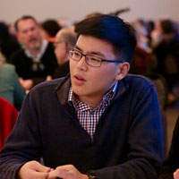 Attendees from across the William & 玛丽 campus participated in Tuesday's discussion. (Photo by Stephen Salpukas)