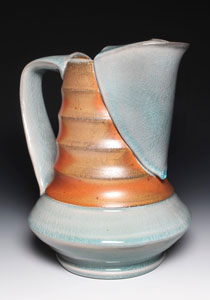 Pitcher, stoneware, 2017 (Photo courtesy of Mike Jabbur)