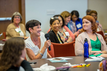 Women's Weekend attendees had the chance to hear from threekeynote speakers. (Photo by Skip Rowland '83)