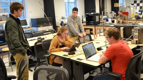 In the Makerspace: