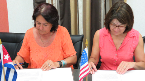 Signing: