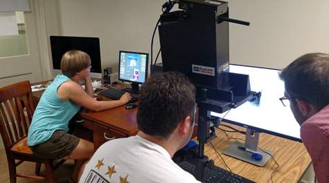 In the lab: 