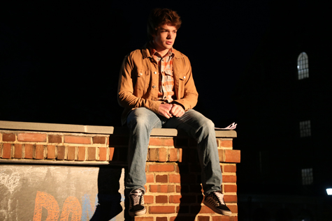 Gunnar Frerotte '20 is the lead actor in the short film. (Courtesy photo)
