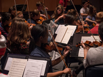W&M Symphony Orchestra (Photo by Hans Stahl)