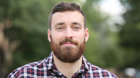 Head shot of new director Charlie Foster