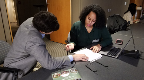 An alumni helping hand