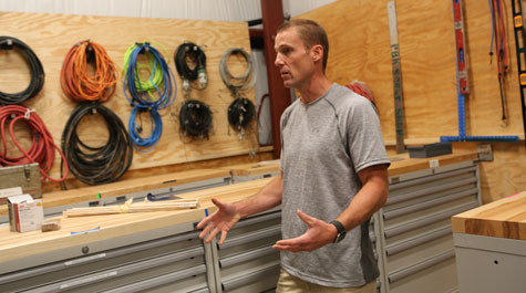 Technical Director Brian Saxton