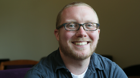 Portrait photograph of chemist William McNamara, who was named a 2019 Henry Dreyfus Teacher-Scholar by the Camille & Henry Dreyfus Foundation. 