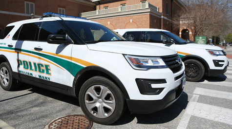 WMPD SUVs parked in front of the station