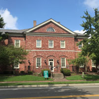 Large brick building