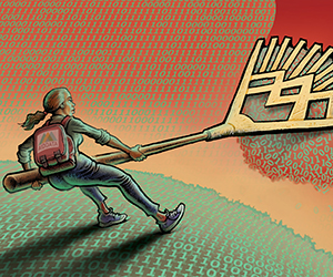 The upcoming release of AidData’s newest global dataset will shine a bright light on the true scale and scope China’s overseas spending. (Illustration by Phil Foster)