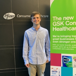 Lukas Eade ’20 says his internship last summer at Pfizer helped give him an edge in his job hunt.