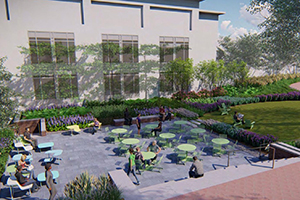 Preliminary design of Swem patio