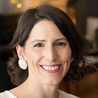 Portrait photograph of Michelle Lelièvre