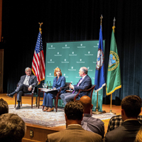 'Crucibles of Leadership' discussion
