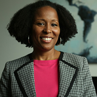 Portrait photograph of Natoya Haskins 