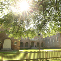 Sunlight over the Wren Building