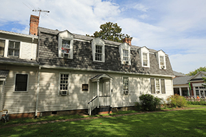 The Bray-Digges House as it appears on the William & 玛丽 campus today. 