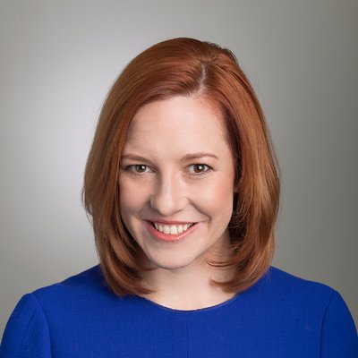 Portait photograph of Jen Psaki 