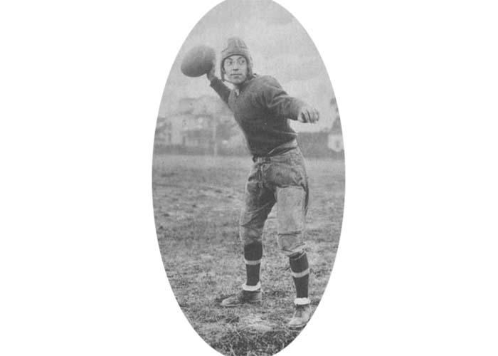 Arthur Matsu has been hailed as William & 玛丽’s first “true gridiron hero.” (Courtesy W&M Libraries Special Collections)