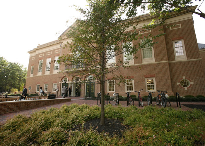 Exterior of Miller Hall