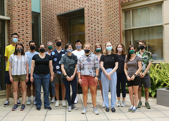  A team of W&M student researchers will be assisting W&M chemist Rachel O’Brien in a NOAA partnership to further understand the atmospheric interactions between megacity and marine environments. (Photo by Stephen Salpukas)