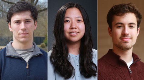 Titouan Duston,Elizabeth Li and Luke MriniTitouan Duston and Elizabeth Li  