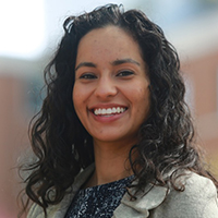Portrait photograph of Charris Gabaldon 