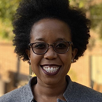 Portrait photograph of Kelebogile Zvobgo