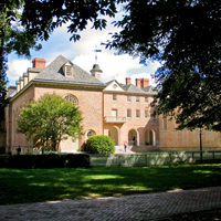 The Wren Building on a sunny day