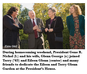 Nichol, George, Terry and Eileen Glenn
