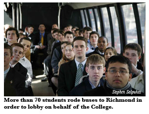 Students on bus