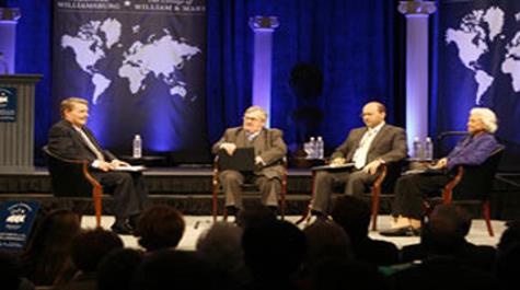 Democracy forum panelists