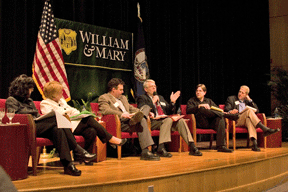 Engagement experts from around the nation conducted forums at William and 玛丽. By Stephen Salpukas.