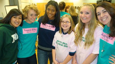 Sorority sleepover