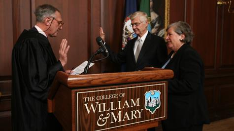 Swearing in